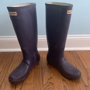 Hunter Original Tall Boots Size 8